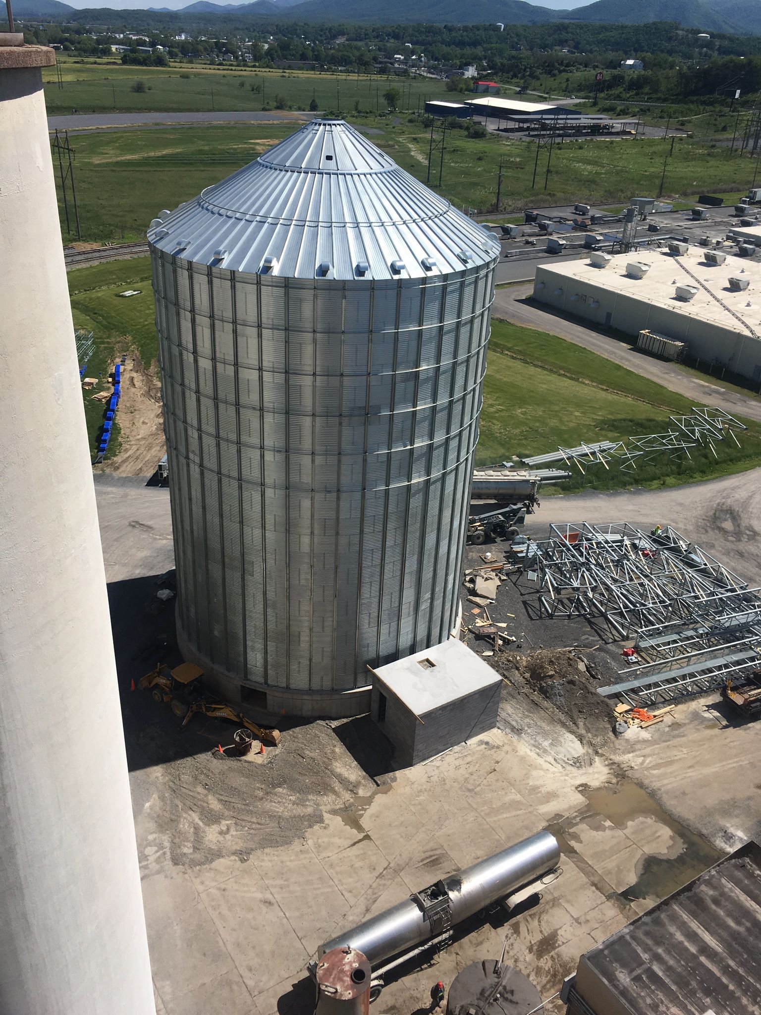 Round Grain Bin