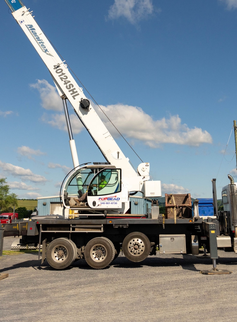 40-ton crane